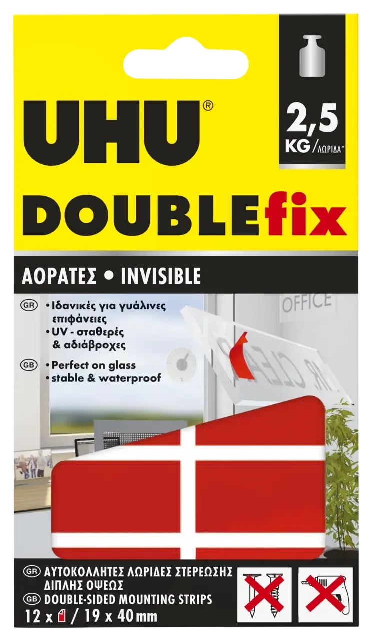 UHU Doublefix Indoors Double-Sided Mounting Tape