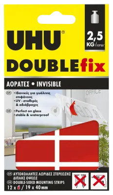 UHU Doublefix Indoors Double-Sided Mounting Tape UHU Doublefix Indoors Double-Sided Mounting Tape