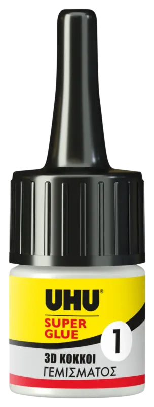 UHU Super Glue 3D Filler Instant Repair System