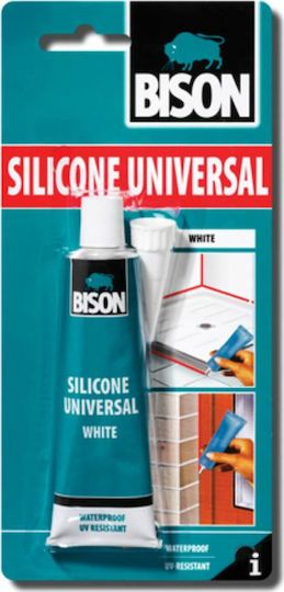 Bison Universal Clear Silicone Sealant 60ml