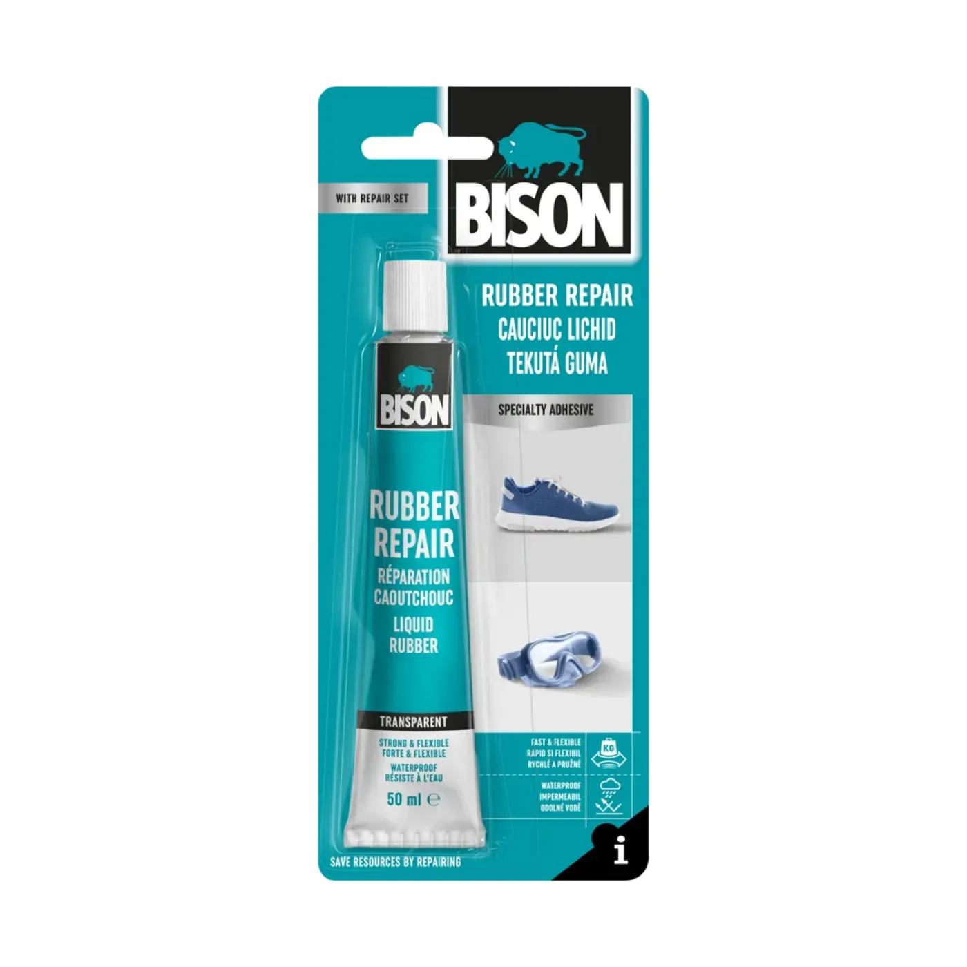 Bison Liquid Rubber Adhesive 50ml