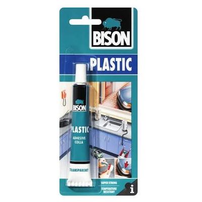 Bison Plastic Adhesive 25ml Plastic Glue