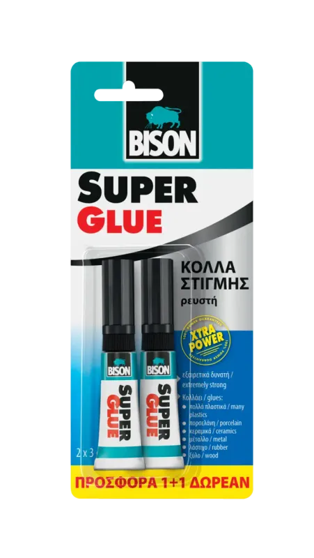 Bison Super Glue Liquid Instant Adhesive