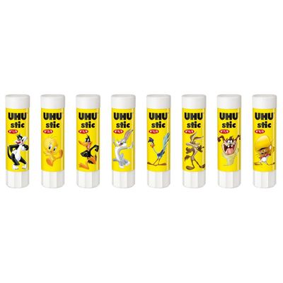 UHU Stic Looney Tunes Glue Stick 8.2g UHU Stic Looney Tunes Glue Stick 8.2g