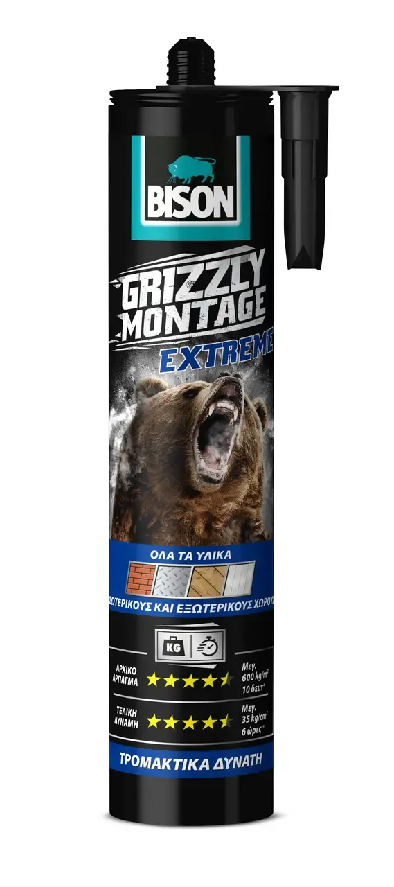 Bison Grizzly Montage Extreme Construction Adhesive 440g