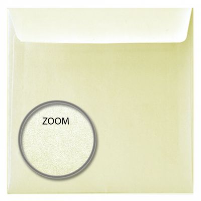 Gloss Ivory Square Envelope 17x17cm
