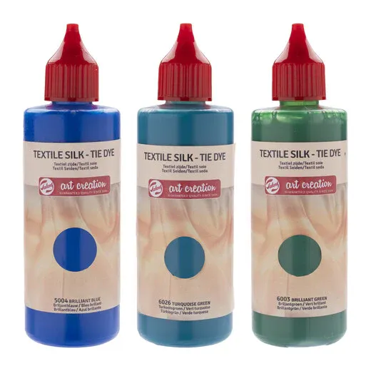 Talens Art Creation Tie-Dye Set Blue 3 x 85ml with Gloves