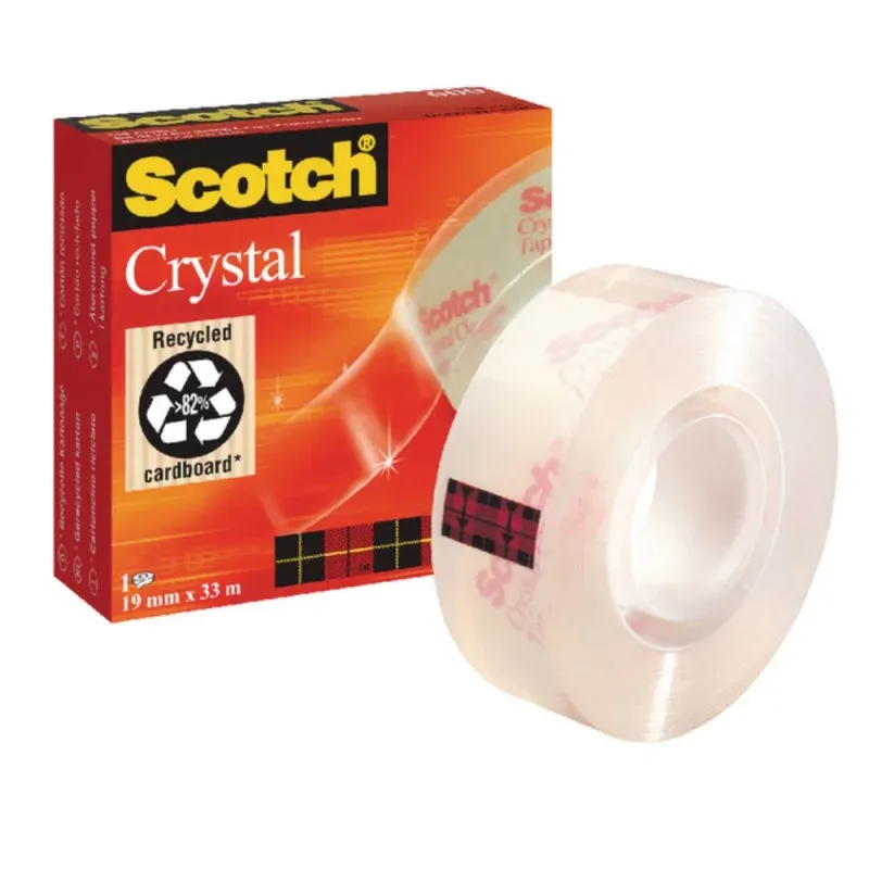 3M Scotch Crystal Tape 19mm x 33m