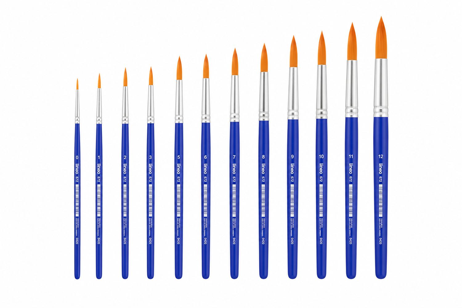 Lineo 672 Round Synthetic Paint Brush