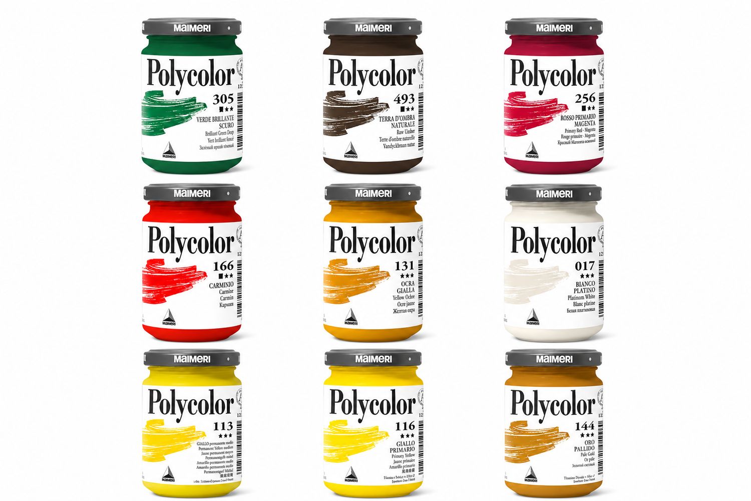 Maimeri Polycolor 140ml Vinyl Colours