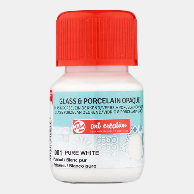 Talens Glass &amp; Porcelain Opaque Paint 30ml