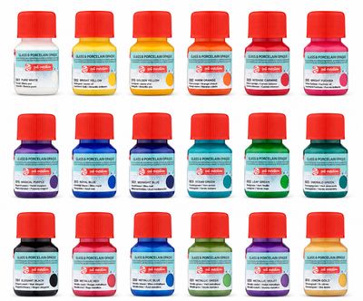 Talens Glass &amp; Porcelain Opaque Paint 30ml