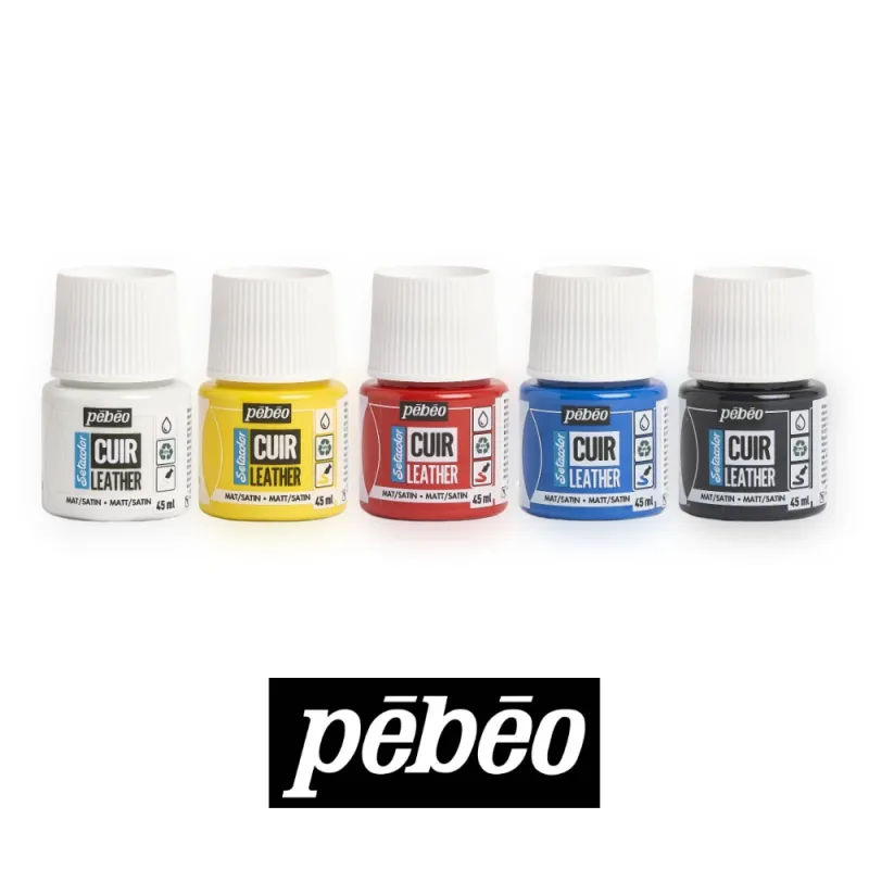 Pebeo Setacolor Leather Paint 45ml