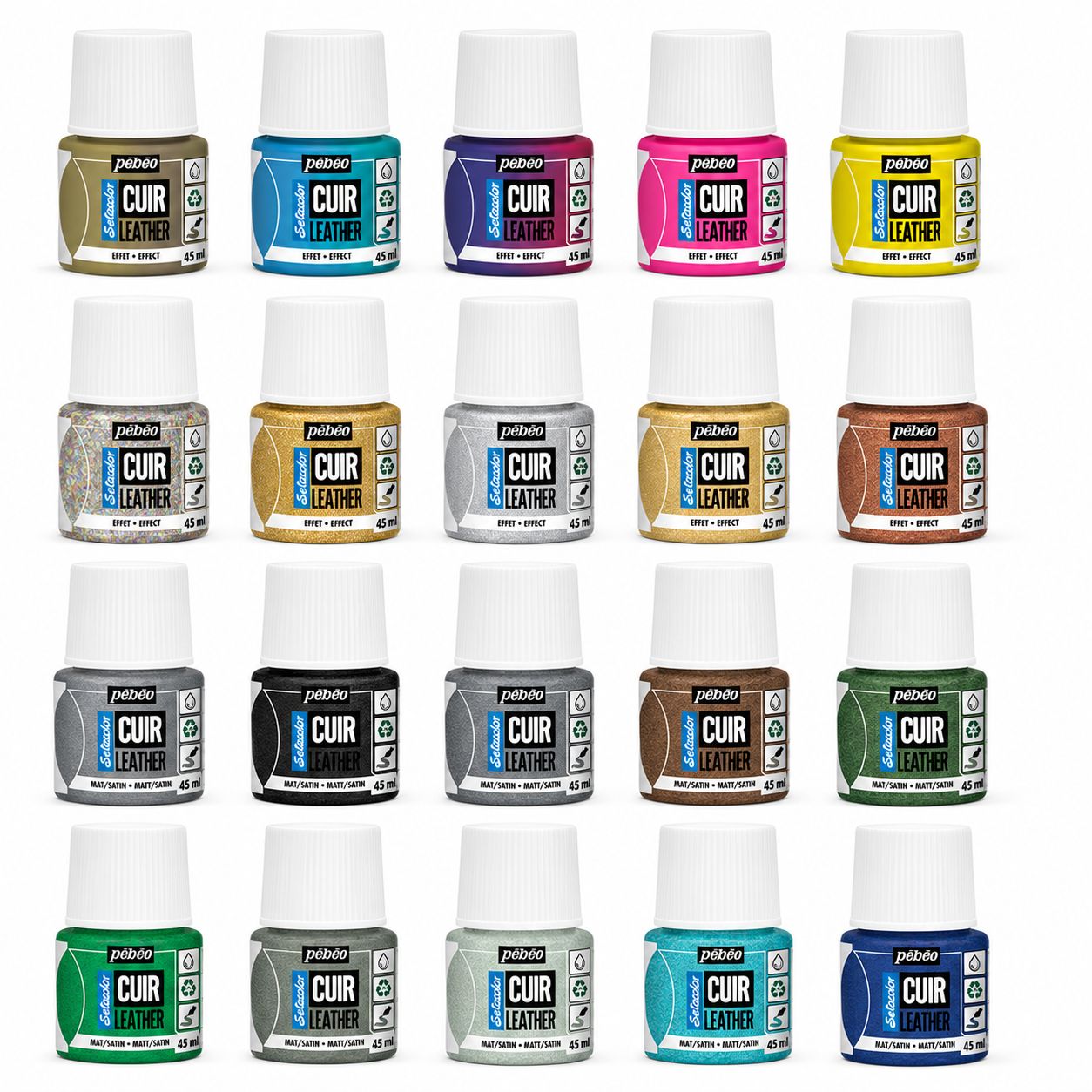 Pebeo Setacolor Leather Paint 45ml