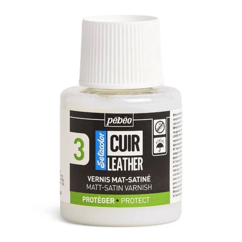 Pebeo Setacolor Leather Matt Satin Varnish 110ml