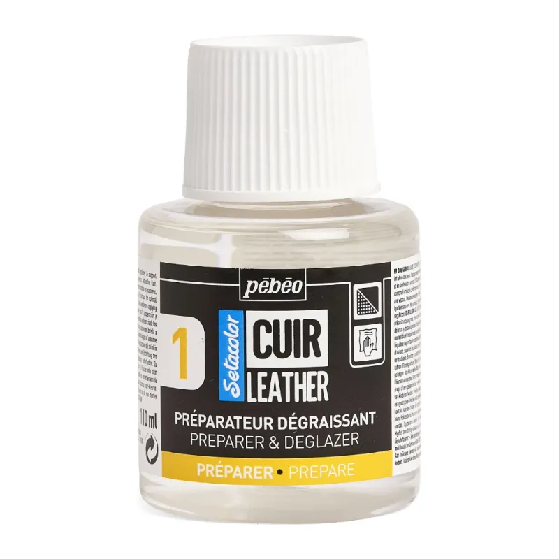 Pebeo Setacolor Leather Preparer &amp; Deglazer 110ml