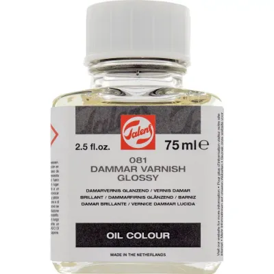 Talens 082 Dammar Varnish Matt 75ml for Oil Paintings
