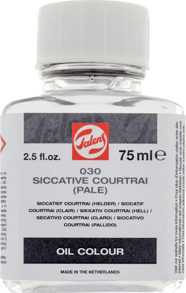 Talens 030 Courtrai Siccative (Pale) 75ml for Oil Painting