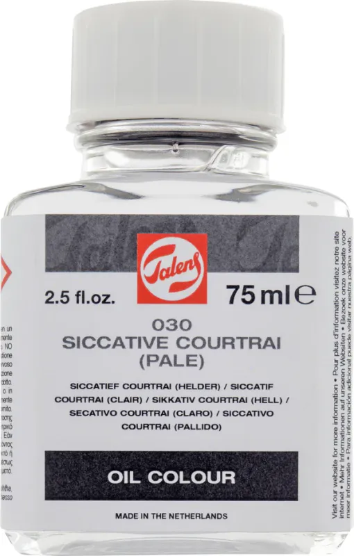 Talens 030 Courtrai Siccative (Pale) 75ml for Oil Painting
