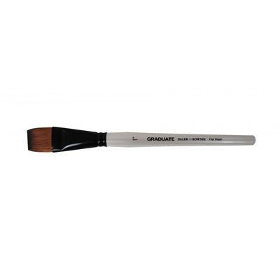 Daler-Rowney Graduate Flat Wash Brush 3/4 and 1 Inch
