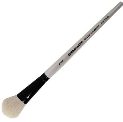 Daler-Rowney Graduate Oval Wash Watercolour Brush 3/4 and 1 Inch