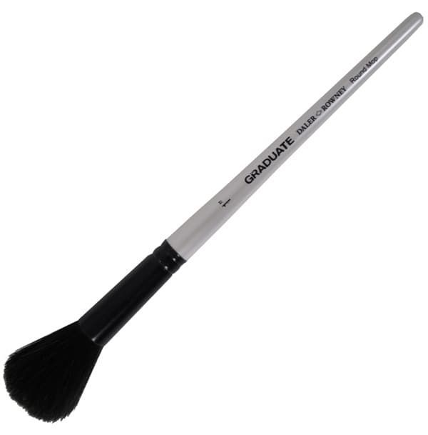 Daler-Rowney Graduate Round Mop Watercolour Brush 3/4 and 1 Inch