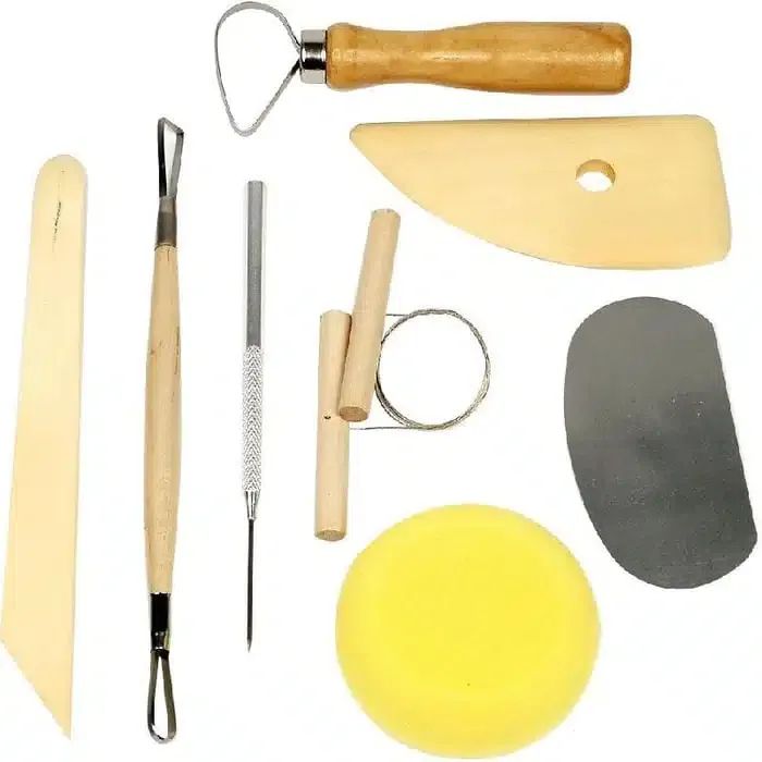 8-Piece Pottery and Clay Modelling Tool Set