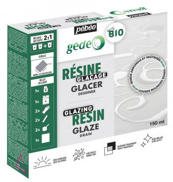Pébéo Gédéo Bio Glazing Resin 150ml Clear Doming Epoxy