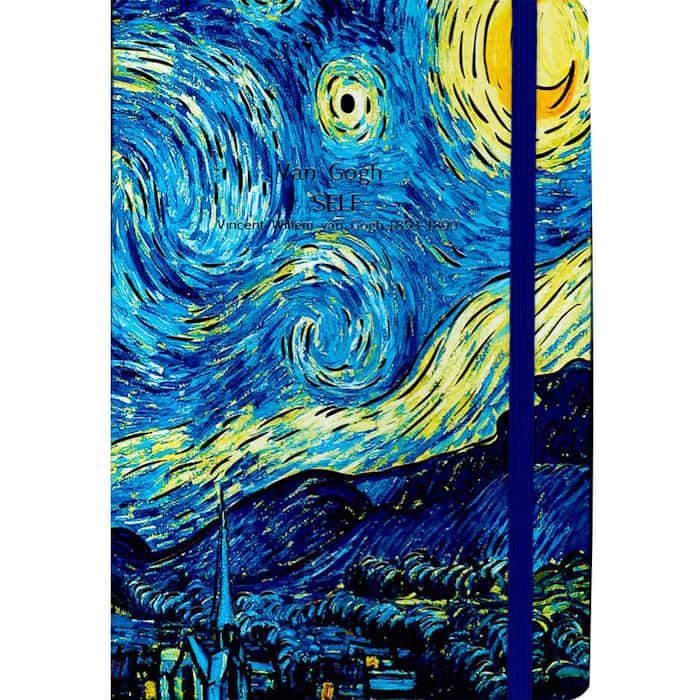 Salko Van Gogh A5 Notebook, 80 Pages, 4 Designs
