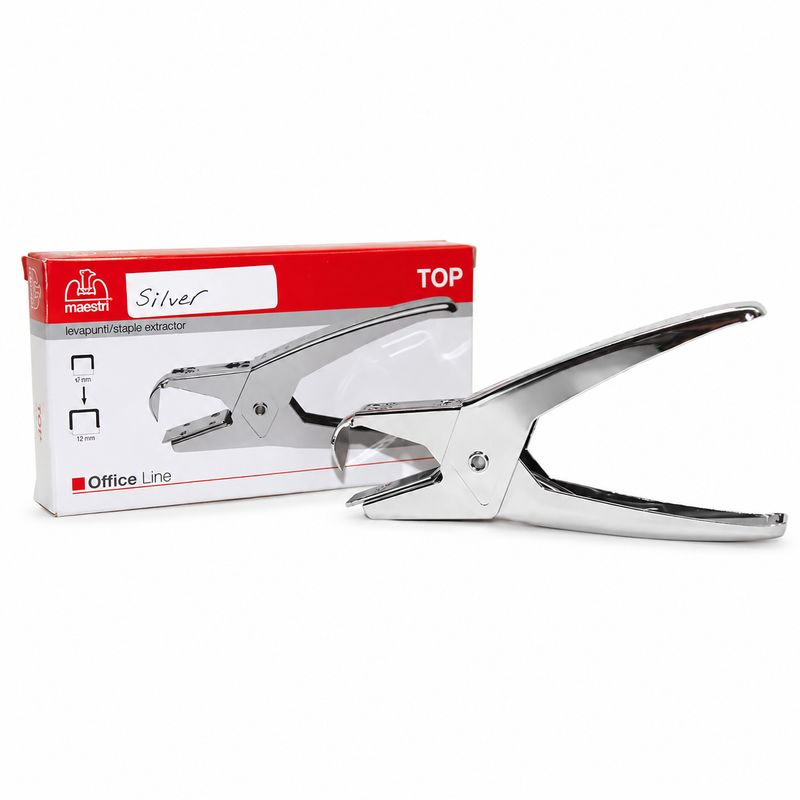 Romeo Maestri Top Silver Plier Staple Remover