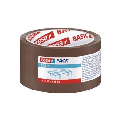 Tesa Basic Brown Packaging Tape 48mm x 50m