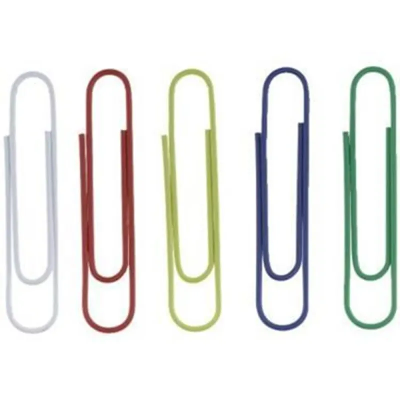Alco 2269A Coloured Paper Clips 50mm Pack of 30