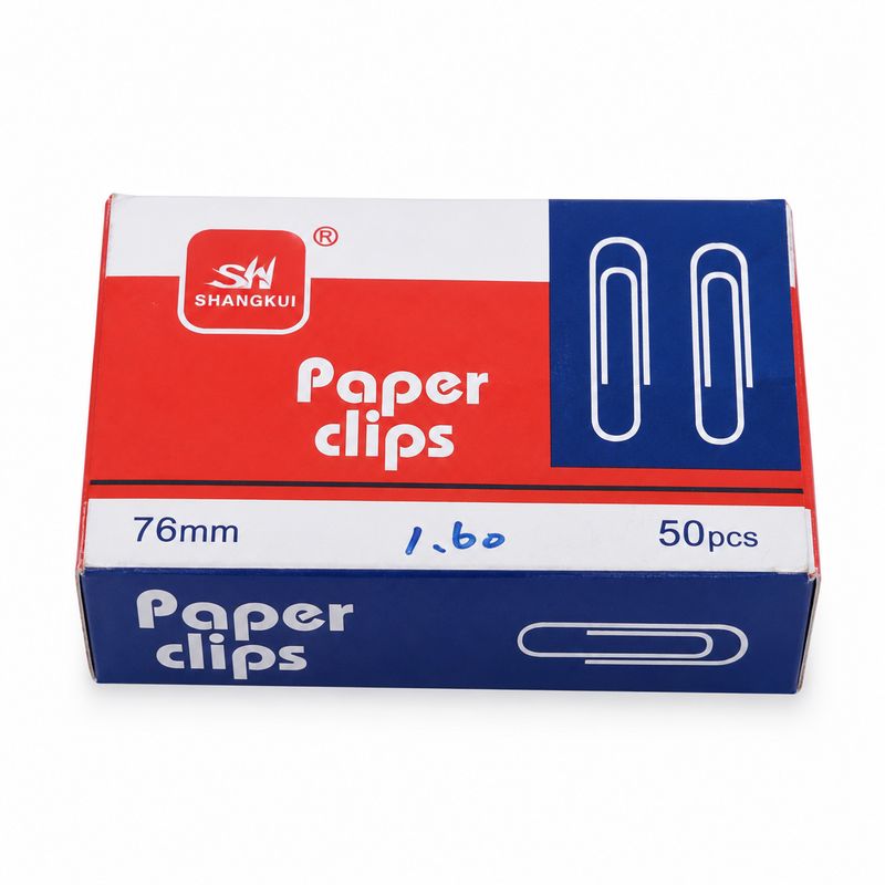 ShangKui Jumbo Paper Clips 76mm Pack of 50