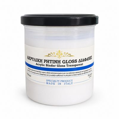 Transparent Gloss Acrylic Binder 750ml