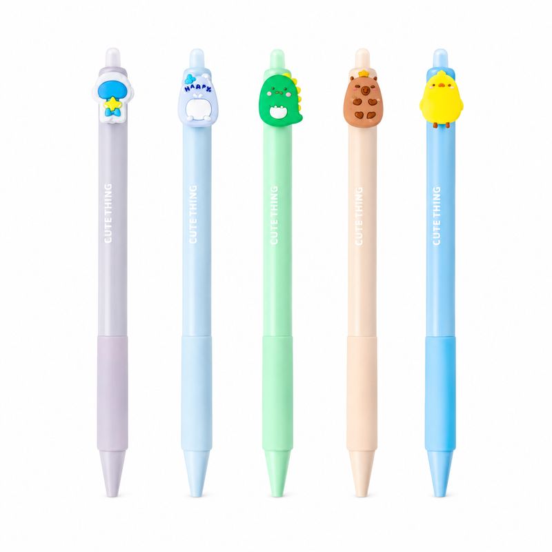 iiGEN Erasable Gel Pen 0.5mm Character Designs
