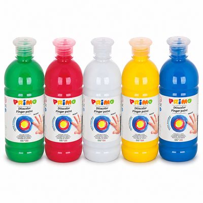 Primo Ditacolor Finger Paint 750ml Single Colour