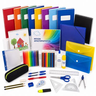 Greek 6th Grade School Supplies List 2026-2027 Complete School Set