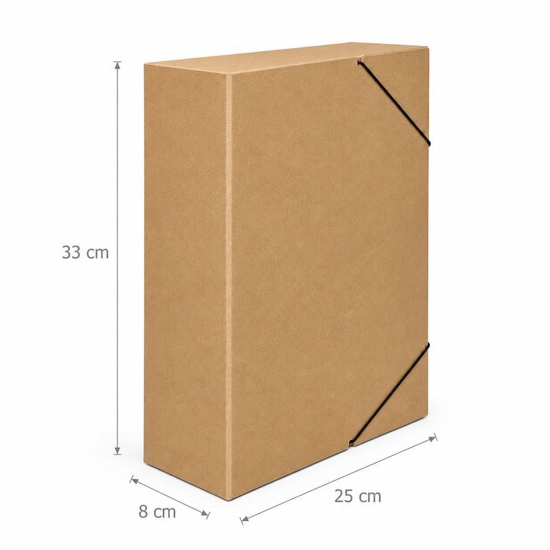 Salko Ecological Archive Box with Elastic Closure 25x33x8cm