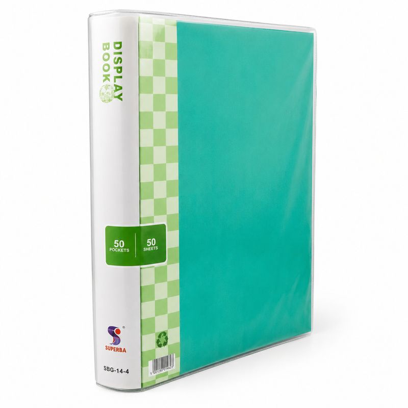 Sunfull A4 Display Book with 80 Clear Pockets