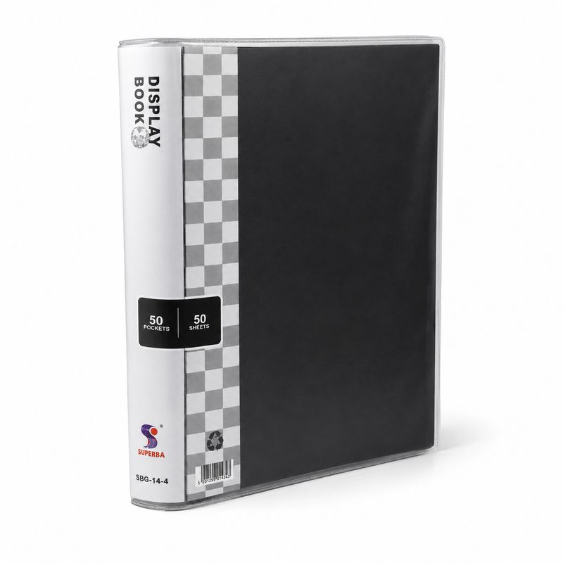 Sunfull A4 Display Book with 80 Clear Pockets