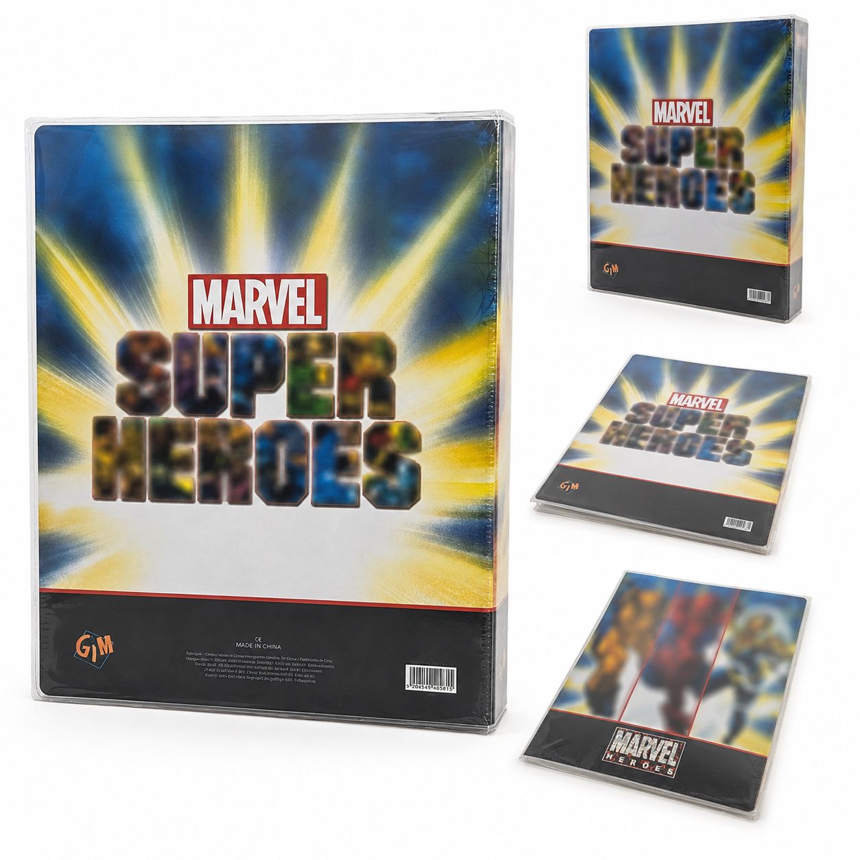 GIM Marvel Super Heroes A4 Display Book with 20 Pockets