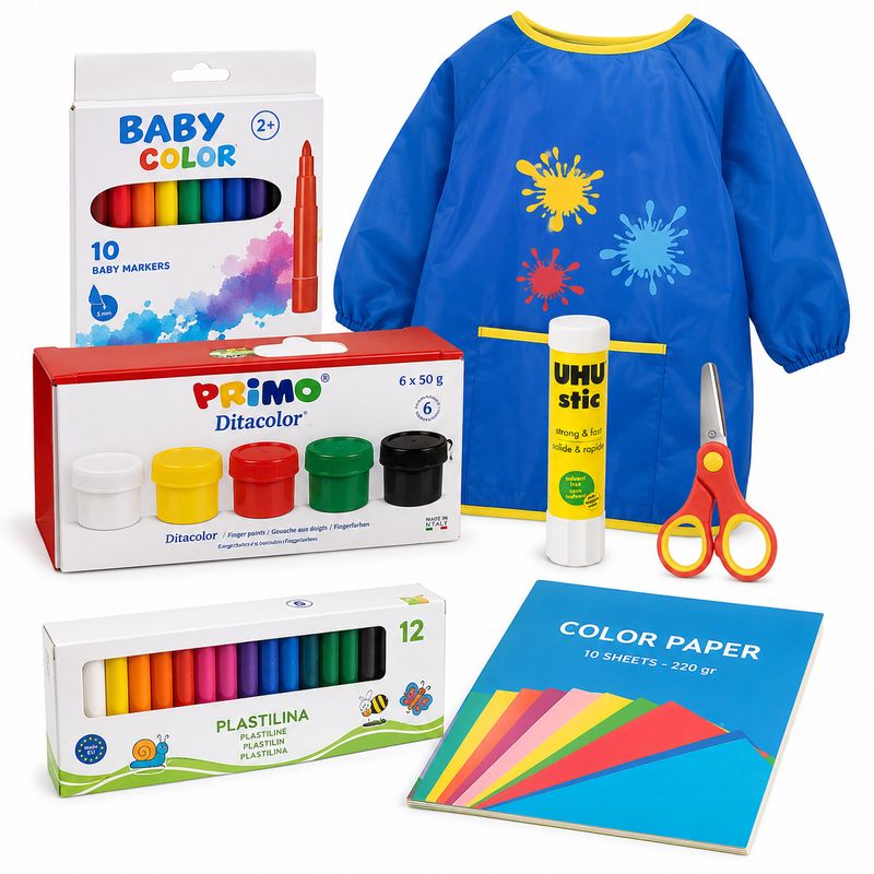 Kindergarten and First Grade Art Supply List 2026-2027