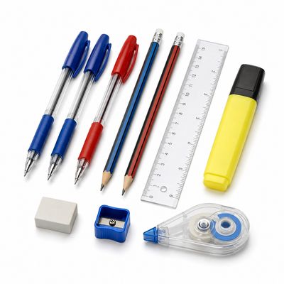 Secondary School Pencil Case Essentials Set 10 Pieces Secondary School Pencil Case Essentials Set 10 Pieces