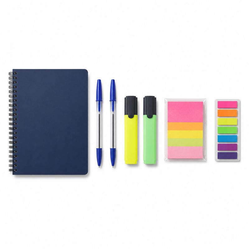 Basic Study Organisation Kit with 7 Essentials