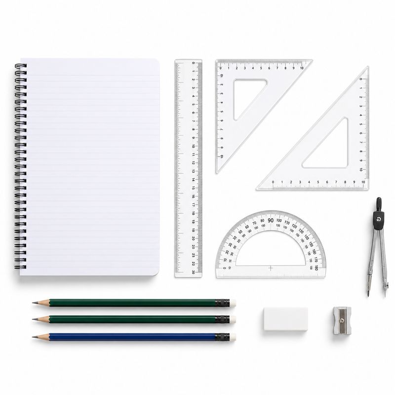 High School Geometry Set 11 Pieces