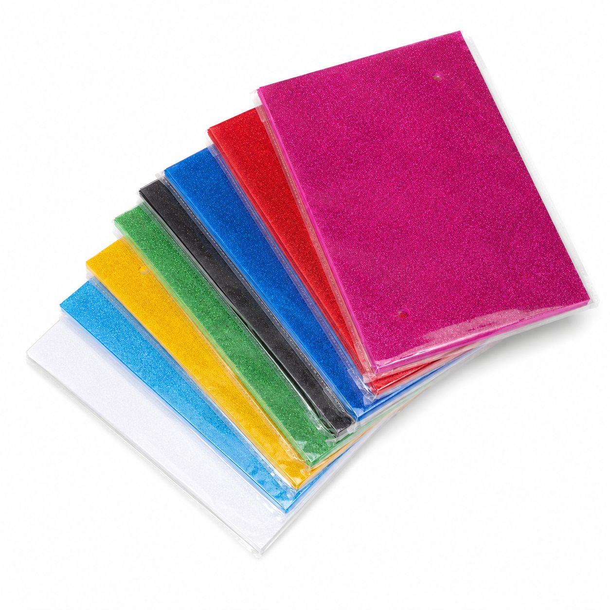 Next EVA Glitter Foam Sheets A4 2mm Pack of 10