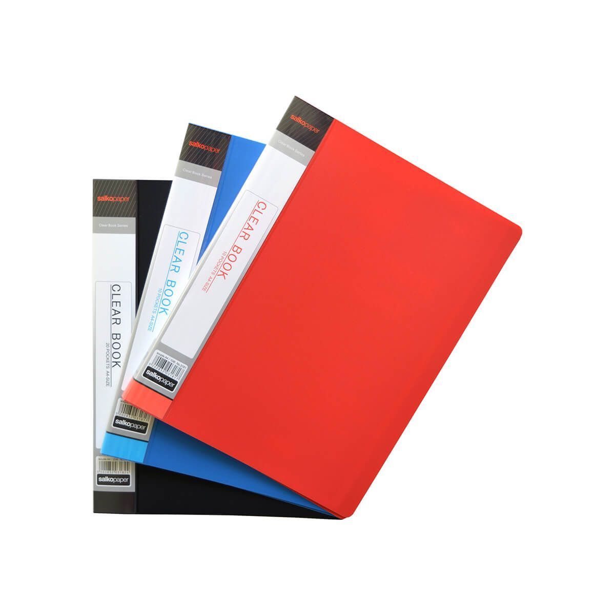 Salko A4 Display Book with 40 Clear Pockets