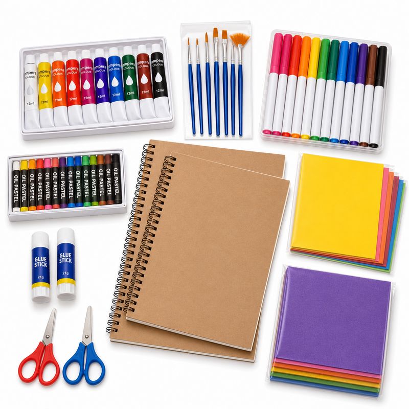 Small Classroom Art Pack with 12 Essentials