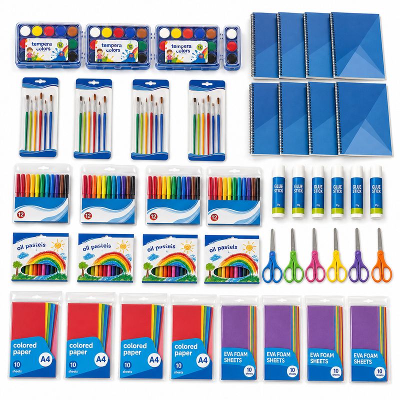 Large Classroom Art Pack with 44 Essentials
