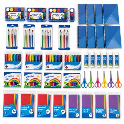 Large Classroom Art Pack with 44 Essentials
